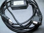 (1.1) PLC programmeerkabel USB - com poort S7 200 kabel  1x