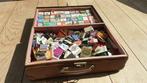 Koffer vol oude lucifers van hotels ed., Verzamelen, Gebruikt, Ophalen, Luciferdoosjes of -merken