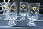 4 anciens verres Urtyp Jupiler, Verzamelen, Biermerken, Nieuw, Glas of Glazen, Ophalen of Verzenden, Jupiler