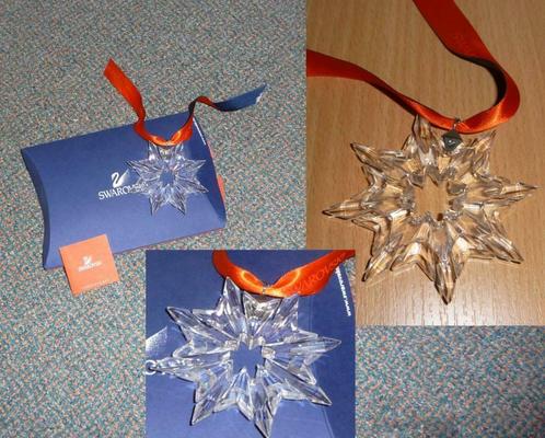 Rare SWAROVSKI Christmas ornament étoile +++, Verzamelen, Overige Verzamelen, Nieuw, Ophalen