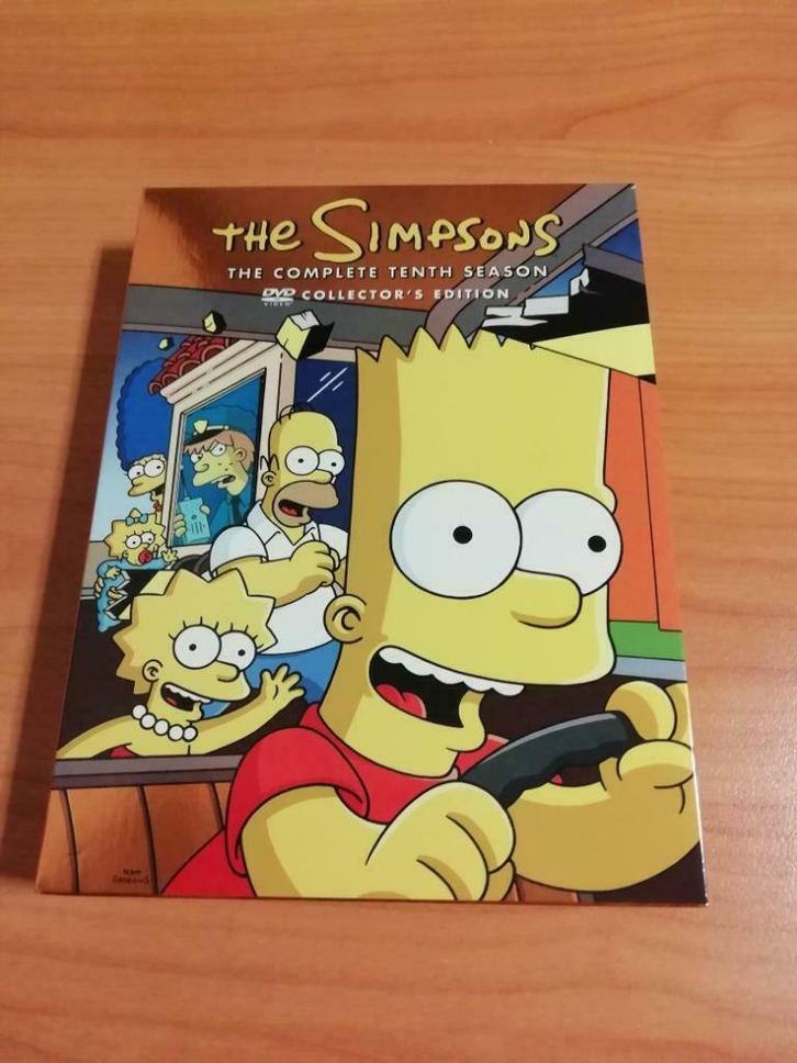 The Simpsons DVD - The complete tenth season, Cd's en Dvd's, Dvd's | Tv en Series, Komedie, Boxset, Vanaf 6 jaar, Ophalen of Verzenden