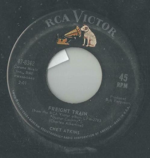 Chet Atkins – Freight train / Dobro – Single, Cd's en Dvd's, Vinyl Singles, Single, Jazz en Blues, 7 inch, Ophalen of Verzenden