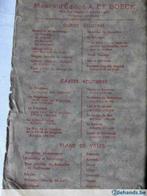 Antieke plattegrond:Bruxelles et ses Faubourgs, Ophalen of Verzenden