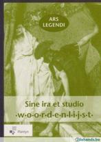 Ars legendi, Sine ira et studio, woordenlijst, Enlèvement, Latin