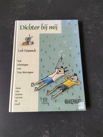 Dichter bij mij van Luk Depondt, gedichten boek, Enlèvement ou Envoi, Comme neuf