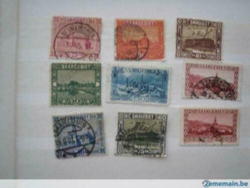 timbres Saargebiet (colonies), Timbres & Monnaies, Timbres | Europe | Belgique, Affranchi, Enlèvement ou Envoi