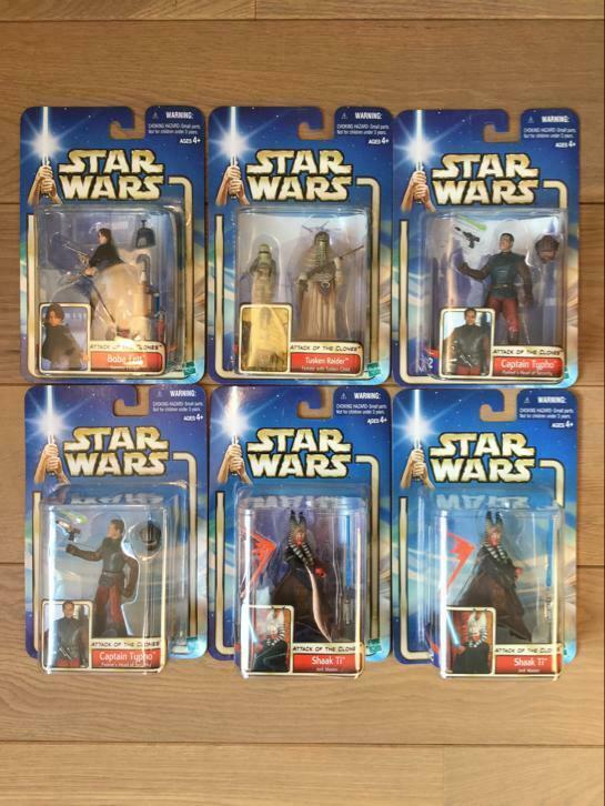 Star wars SAGA 2002 AOTC ´02#07 > ´02#10, Collections, Star Wars, Neuf, Figurine, Enlèvement ou Envoi