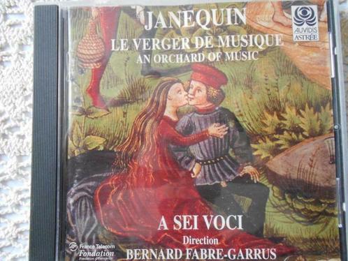 A Sei Voci, Miserere Allegri / Clément Janequin, CD & DVD, CD | Classique, Chant, Moyen Âge et Renaissance, Enlèvement ou Envoi