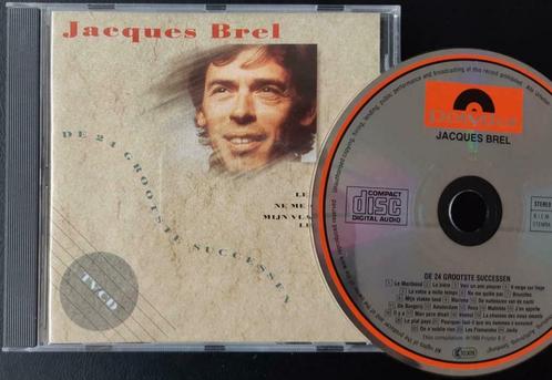 JACQUES BREL - De 24 grootste successen (CD), CD & DVD, CD | Pop, 1960 à 1980, Enlèvement ou Envoi
