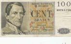billet belge 100 franc, Overige waardes, Ophalen of Verzenden, België