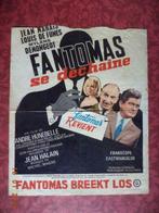 Affiche: Film: 'Fantomas se déchaîne', met Louis de FUNÈS., Utilisé, Enlèvement ou Envoi
