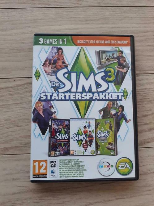 De Sims 3 - Starterspakket - PC/MAC, Games en Spelcomputers, Virtual Reality, Zo goed als nieuw, Pc, Overige typen, Ophalen of Verzenden