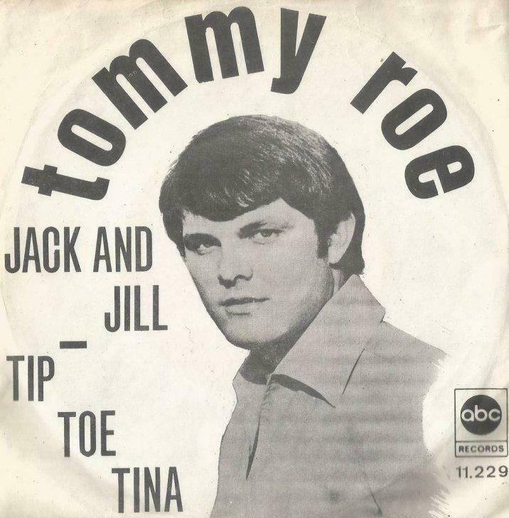 Tommy Roe – Jack and Jill / Tip Toe Tina - Single – 45 rpm, Cd's en Dvd's, Vinyl | Overige Vinyl, Gebruikt, Ophalen of Verzenden