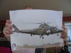 helicopter Belgisch leger, Verzamelen, Militaria | Algemeen, Ophalen of Verzenden, Overige soorten, Foto of Poster