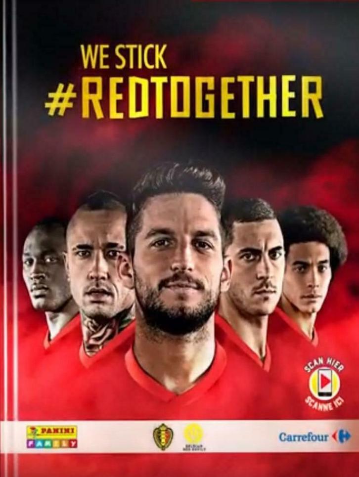We Stick #RedTogether 2018 Panini Family stickers & kickers, Collections, Autocollants, Neuf, Sport, Enlèvement ou Envoi