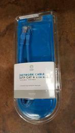 Netwerk kabel 0,5 m nieuw in verpakking - blauw, Nieuw, Ophalen