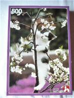 Puzzel 500  stukjes  poes  -  Nathan, Kinderen en Baby's, Speelgoed | Kinderpuzzels, Ophalen of Verzenden, Meer dan 50 stukjes