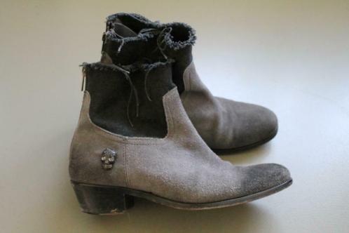 Zalige zwart/grijze Teddy boots, Zadig & Voltaire mt 40, Kleding | Dames, Schoenen, Gedragen, Lage of Enkellaarzen, Zwart, Verzenden