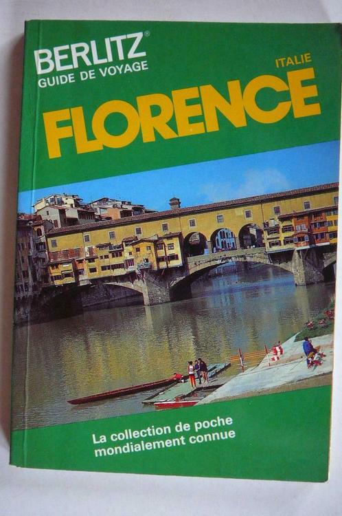 Florence Berlitz guide de voyage, Livres, Guides touristiques, Comme neuf, Guide ou Livre de voyage, Europe, Autres marques, Envoi