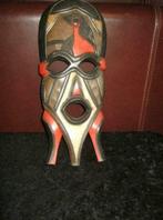 Houten masker voor aan de muur, Huis en Inrichting, Gebruikt, Ophalen of Verzenden