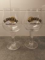 Set van 2 bierglazen "Blonden Os", Nieuw, Ophalen of Verzenden