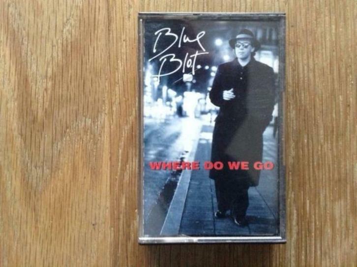 muziekcassette blue blot, Cd's en Dvd's, Cassettebandjes, Origineel, Pop, 1 bandje, Ophalen of Verzenden