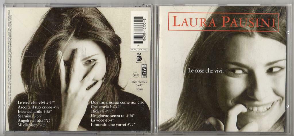 CD 108_Laura Pausini_le cose che vivi_706301555521, Cd's en Dvd's, Cd's | Pop, Ophalen of Verzenden