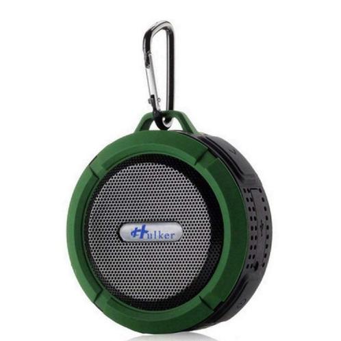 douche bluetooth luidspreker hulker hk001 outdoor army green, Audio, Tv en Foto, Luidsprekerboxen, Nieuw, Overige typen, Overige merken