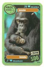 Carte des HÉROS Bonobo DE NOTRE PLANÈTE 23/216, voir photo, Comme neuf, Enlèvement ou Envoi