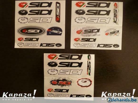 Fiets sticker set van SIDI, Fietsen en Brommers, Fietsaccessoires | Overige Fietsaccessoires, Nieuw, Ophalen of Verzenden