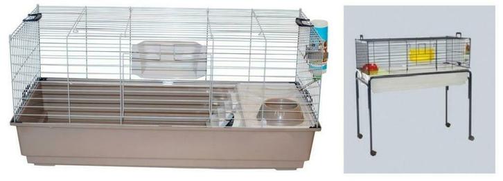 Konijnenkooi Nero 3, Dieren en Toebehoren, Knaagdieren en Konijnen | Hokken en Kooien, Nieuw, Kooi, Minder dan 60 cm, 75 tot 110 cm