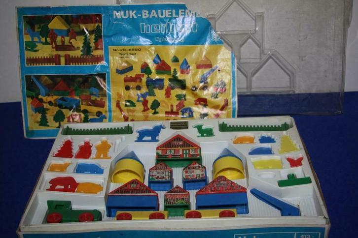 Nuk-Bauelemente ( oude speelset ) Herbart Spielzeug, Verzamelen, Speelgoed, Gebruikt, Ophalen of Verzenden