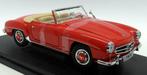 1:18 Welly 1955 Mercedes Benz 190 SL Rood, Verzamelen, Nieuw, Auto's, Ophalen of Verzenden