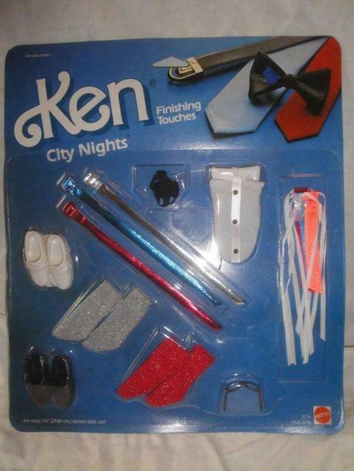 Barbie / KEN City Night accessoires. Mattel 1985 nr 2774, Kinderen en Baby's, Speelgoed | Poppen, Nieuw, Barbie, Ophalen of Verzenden