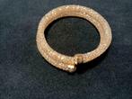 Armband swarovski kristal dubbel M gouden kristal, Verzamelen, Ophalen of Verzenden, Zo goed als nieuw