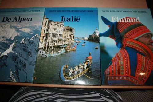 Grote reis-encyclopedie Europa : De Alpen, Italië, Finland, Boeken, Reisgidsen, Zo goed als nieuw, Europa, Overige merken, Ophalen of Verzenden