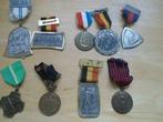 Lot de 9 Anciennes Médailles Diverses, Verzamelen, Complete verzamelingen en Collecties, Ophalen of Verzenden