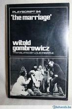 Playscript 34 “the marriage” – Witold Gombrowicz, Boeken, Kunst en Cultuur | Dans en Theater, Gelezen, Ophalen of Verzenden