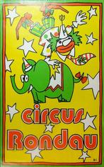affiche  Circus RONDAU, Ophalen of Verzenden