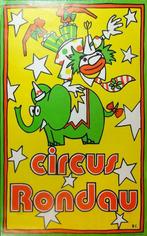 affiche  Circus RONDAU, Verzamelen, Ophalen of Verzenden