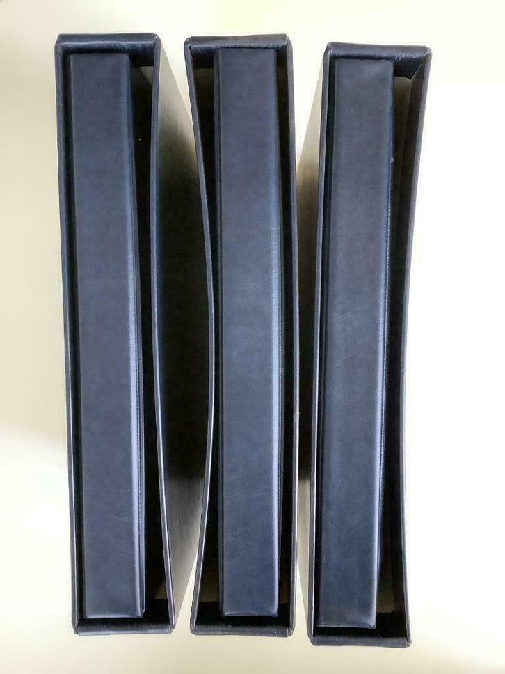 3 Krauser ringbanden met cassette voor postkaarten, Verzamelen, Postkaarten | België, Ophalen of Verzenden