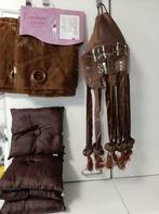 2 rideaux voilage la lampe 4 coussins, Enlèvement, Comme neuf