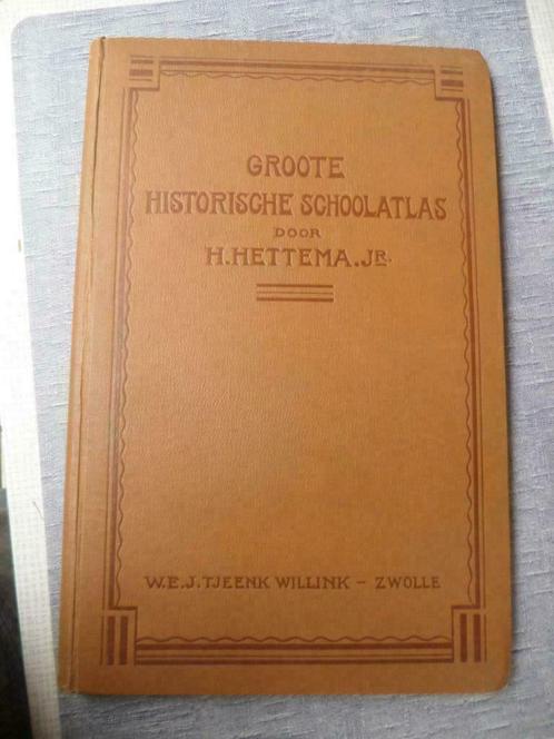 groote historische schoolatlas 1927, Boeken, Atlassen en Landkaarten, Zo goed als nieuw, Ophalen of Verzenden