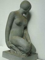 Adolphe DAENEN Liège baigneuse nue assise pièce unique, Enlèvement