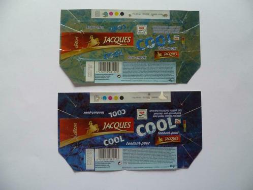 Jacques Chocolade Cool Artis wikkels - emballages chocolat, Collections, Marques & Objets publicitaires, Utilisé, Enlèvement ou Envoi