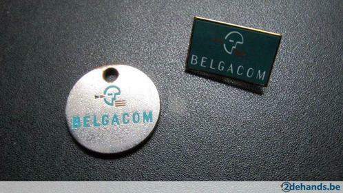 pin belgacom ex rtt logo a303, Collections, Broches, Pins & Badges, Utilisé, Insigne ou Pin's, Envoi