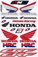 Honda CRF stickersheet ensemble d'autocollants feuille d'aut