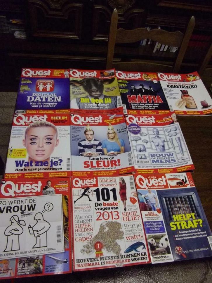 Quest Braintainment - Wetenschappelijke Tijdschriften, Boeken, Tijdschriften en Kranten, Gelezen, Ophalen of Verzenden