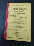 Grammaire française en trois parties, Fernand Courtois, Utilisé, Enlèvement ou Envoi