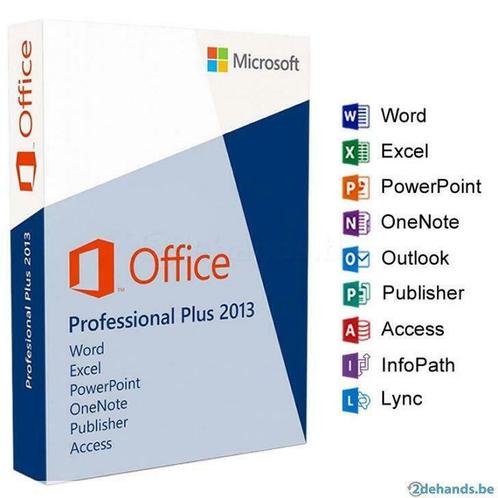 Office 2013 of 2016 ( Professional ) gezocht en gevraagd 💿, Informatique & Logiciels, Ordinateurs & Logiciels Autre, Neuf, Enlèvement